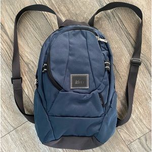 REI backpack, teal color, small size